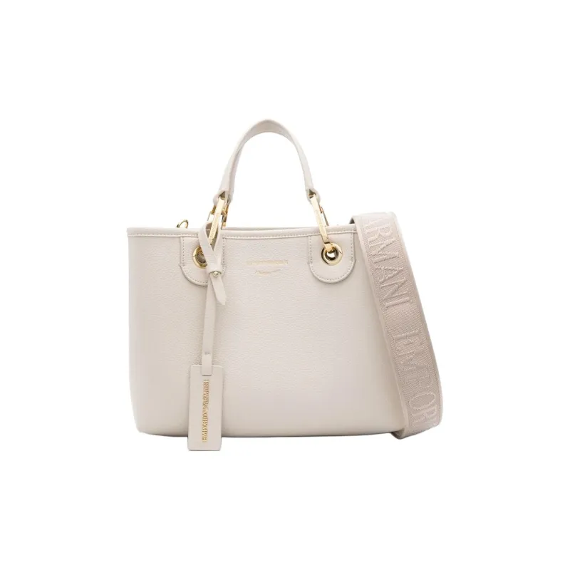 EMPORIO ARMANI Polyurethane One Shoulder Handbag Women's Beige-0