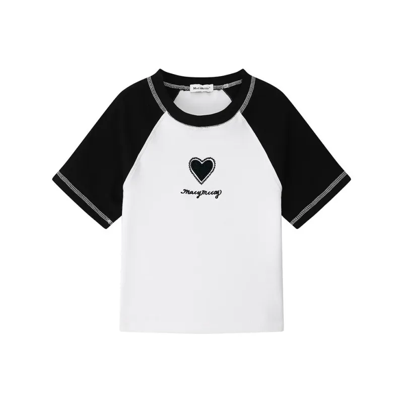 MacyMccoy Crop Tops Women's Black-0
