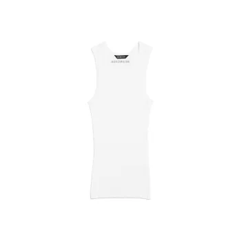 Balenciaga Tank Top Regular Fit Women's White