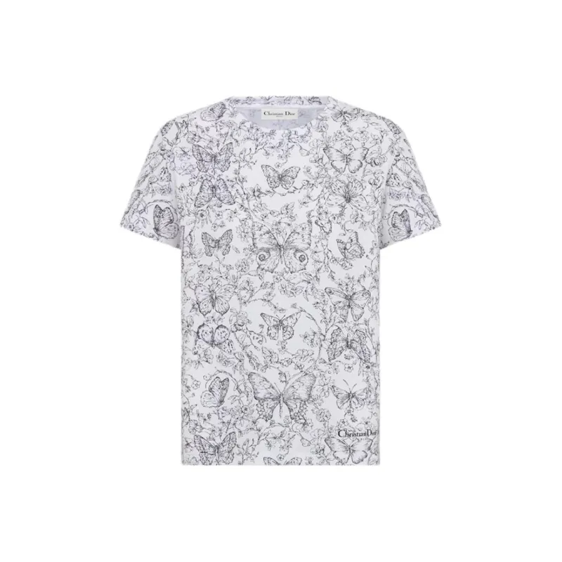 DIOR T Shirts Women's White-0