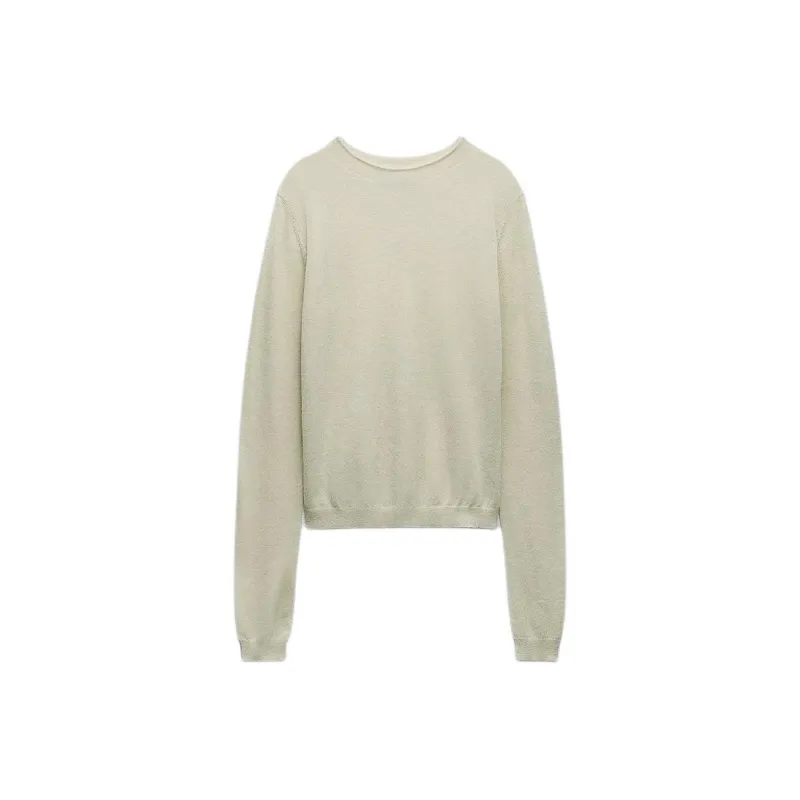 ZARA Sweater Women's Light Green-0