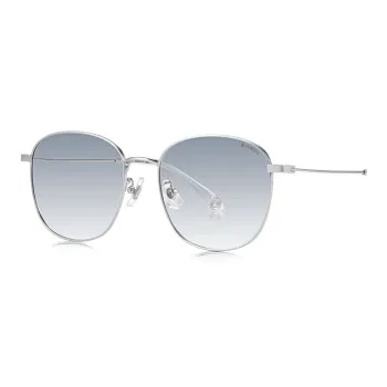 SEROVA Metal Oval Sunglasses Unisex