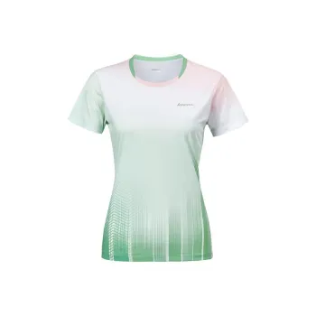 Kawasaki Blue And White Porcelain Series Badminton Clothing Women's Turquoise Willow Green