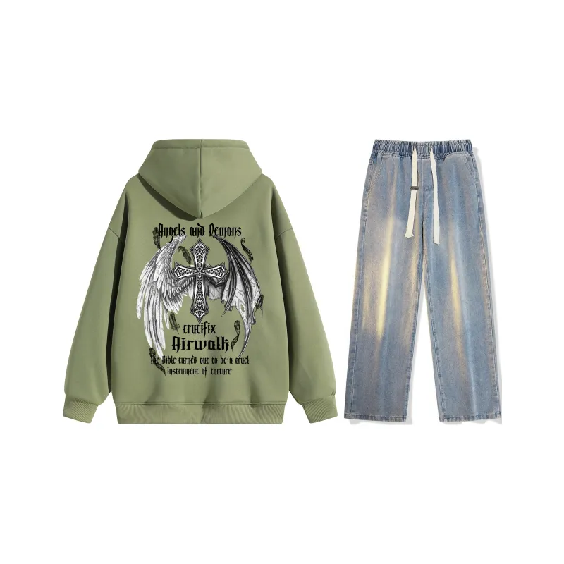 Airwalk Sweatshirt Sets Unisex-36