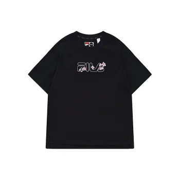 FILA FUSION T Shirt Women's Pitch Black