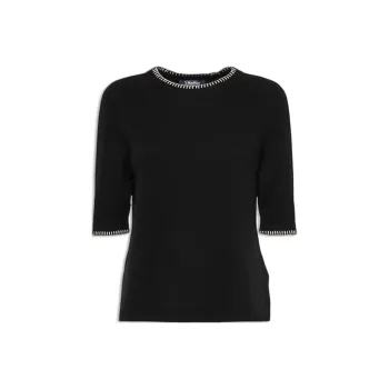 'S MAX MARA Embellished Crewneck Jumper