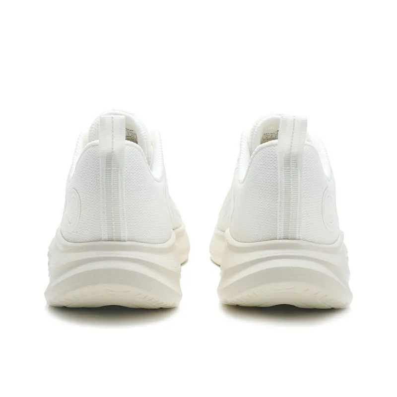 XTEP Cushioning And Breathable Low Top Casual Running Shoes Men's Sail White Tea White-4