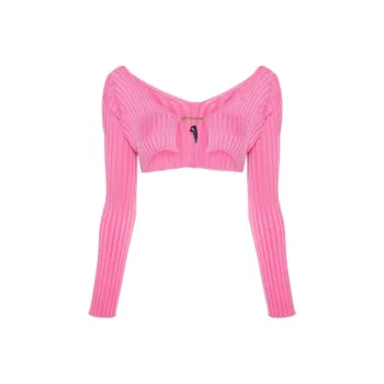 Jacquemus La Maille Pralu 'Neon Pink'