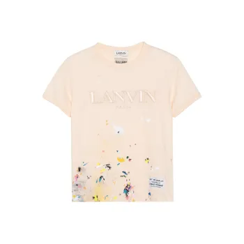 Lanvin X Lanvin Women's Embroidered T shirt Multi Collection 2
