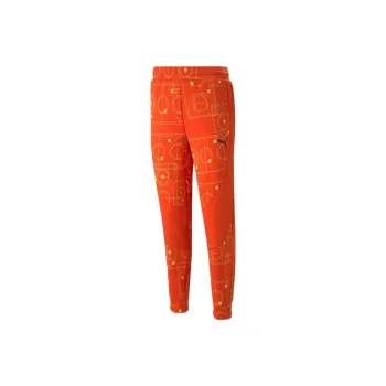PUMA Mvp Dime Basketball Pants Basketball Shorts Men's Orange