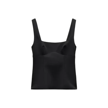 ZARA Tank Tops Women's Black