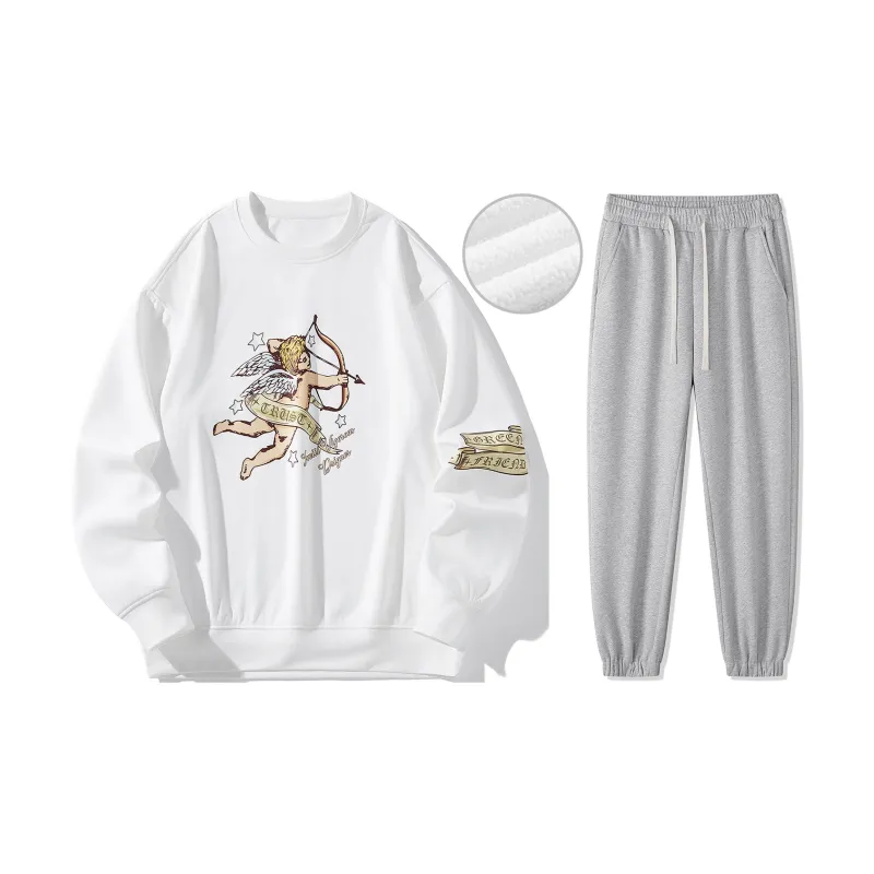 IVEIII Sweatshirt Sets Unisex-22