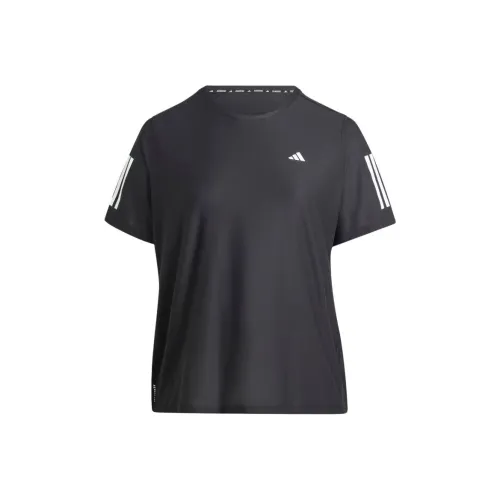 Adidas Free Shipping With AdiClub Own The Run Tee Plus Size