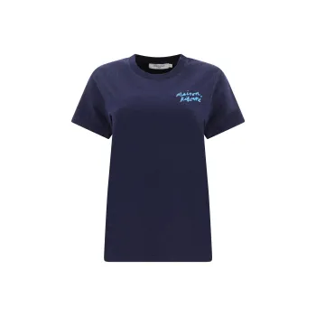 Maison Kitsune Mini Handwriting Logo Print T-Shirt