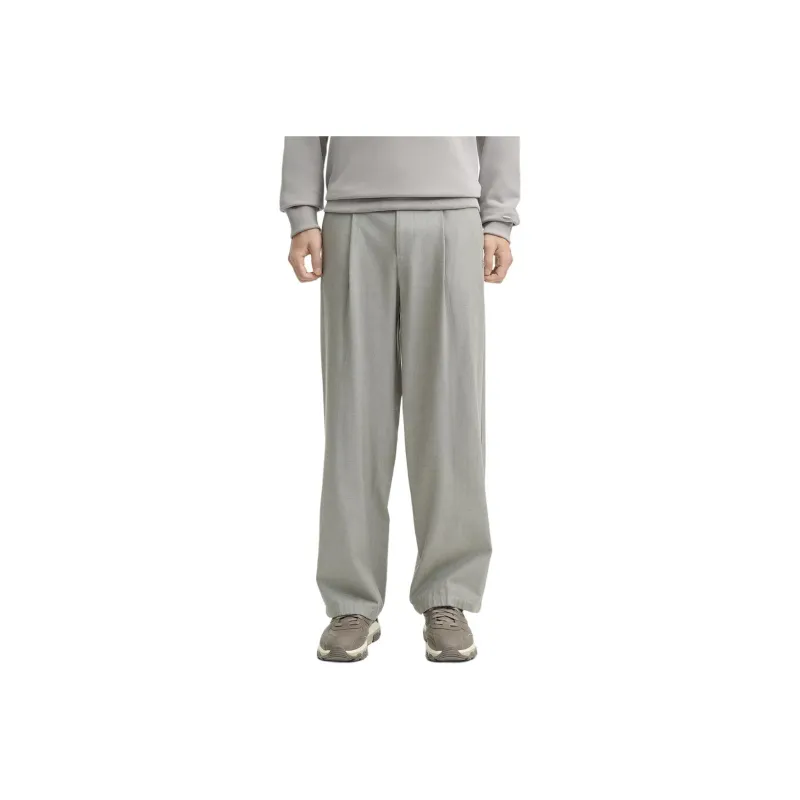 FILA Casual Pants Men's Taupe Dark Gray-0