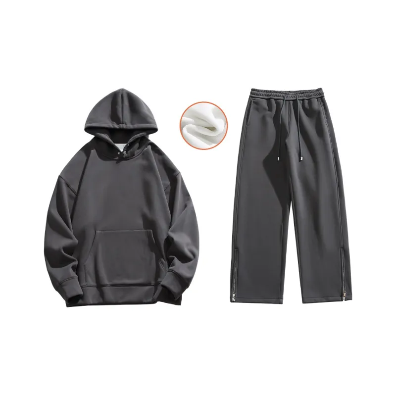 GSUE Autumn And Winter Season Sweatshirt Set Unisex-0