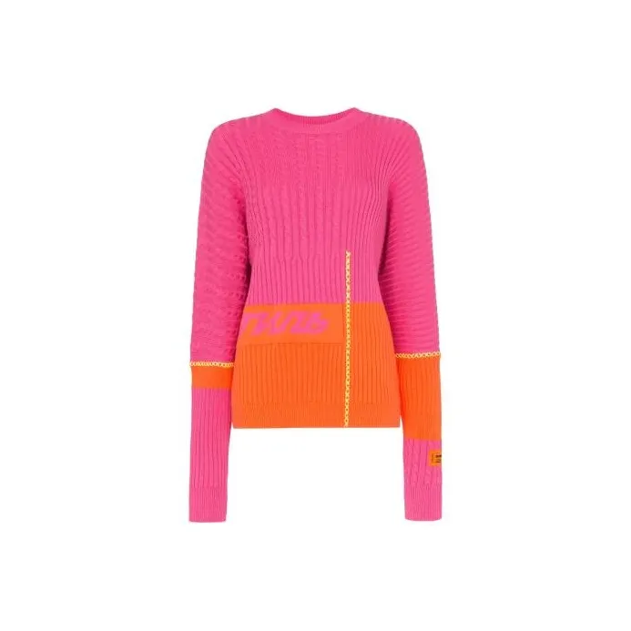 HERON PRESTON Slim Fit Sweater Women's Rose Red-0