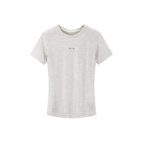 Bein Space T Shirt Women's Birch Gray