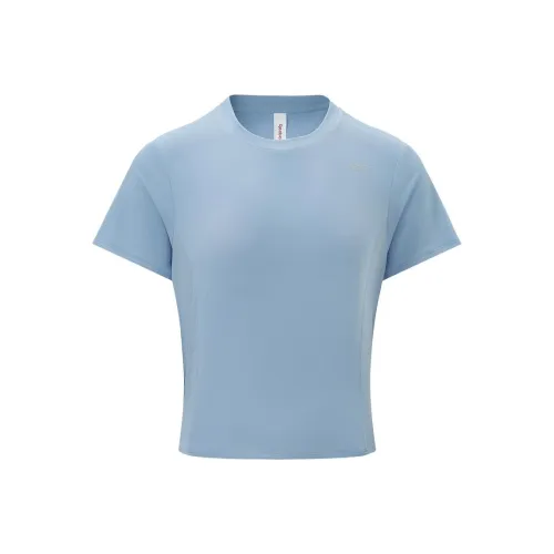 Reebok T Shirt Women's Blue Purple