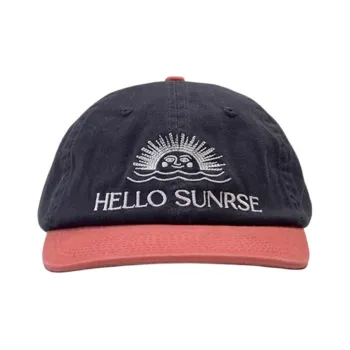 NOMK Cotton Baseball Caps Unisex Navy Blue/White/Beige