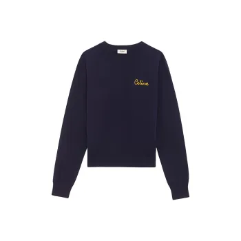 CELINE FW21 Sweater Women's Marine Blue