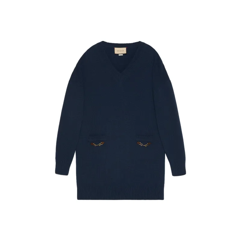 GUCCI Sweaters Women's Dark Blue-0