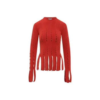AMBUSH Cut Out Long Sleeved Knitted Top