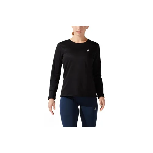 Asics CORE LS TOP T Shirt Women's Black