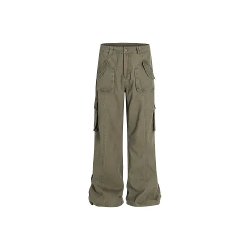 MOB GANG Casual Pants Unisex Black