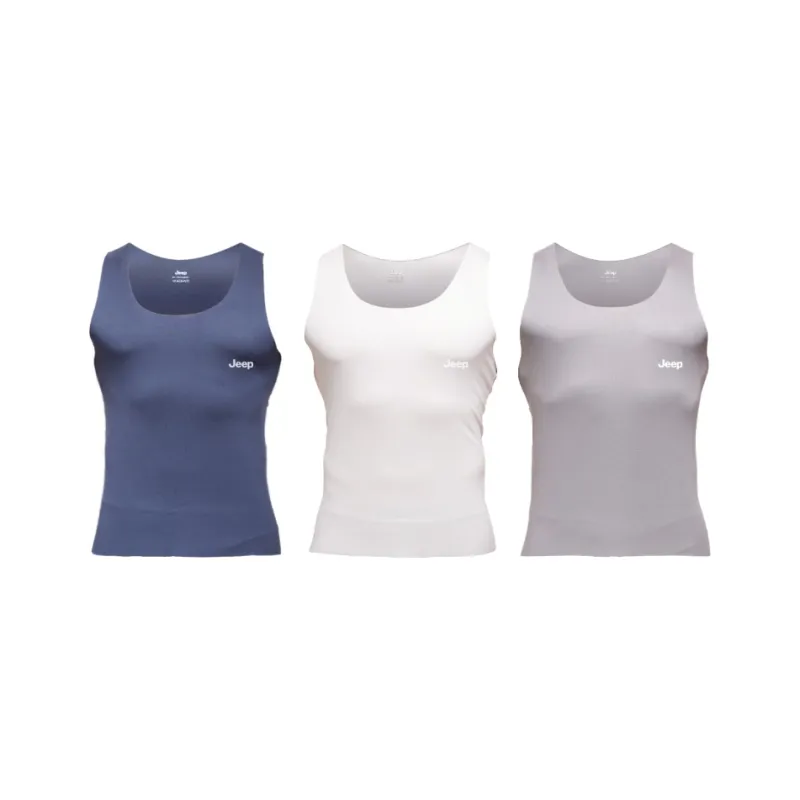 Jeep Fashion Sports Collection Tank Top Men's 3 Pack-2