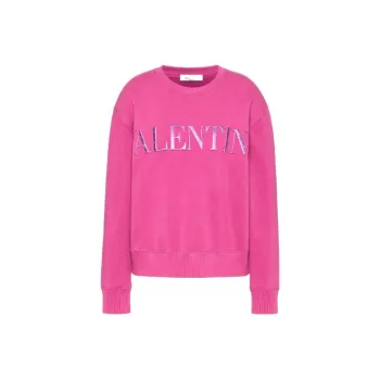 Valentino FW21 Loose Fit Sweater Women's Pink