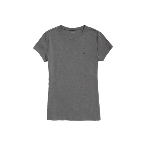 Tommy Hilfiger Essential Favorite Crewneck T-Shirt T-Shirt Women's Gray