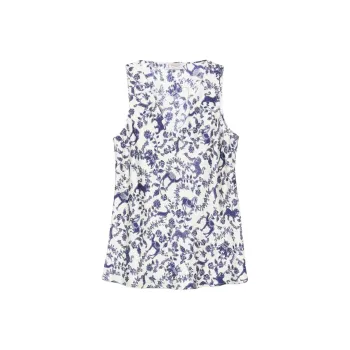 Alberto Biani Printed Tank Top