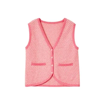 H'S Sweater Women's Cherry Red Pink
