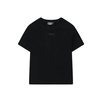 FILA ORIGINALE SS25 Raglan Sleeve T Shirt Women's Jet Black BK