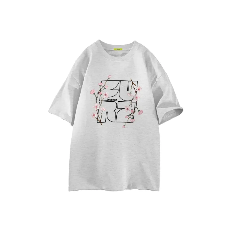 FUERZA Drop Shoulder Sleeve T Shirt Unisex-15