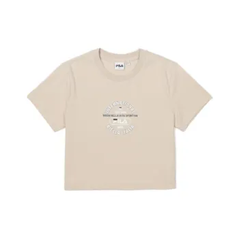 FILA Crop Tops Women's Ecru