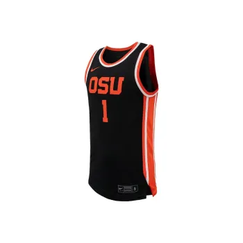 Nike Oregon State Basketball Jersey Oregon Size 1 Men's Black