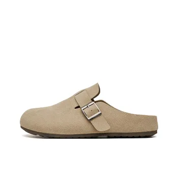 AAA SINCE 1955 Rubber Sole Abrasion Resistant Slip Resistant Closed Toe Slippers Women's