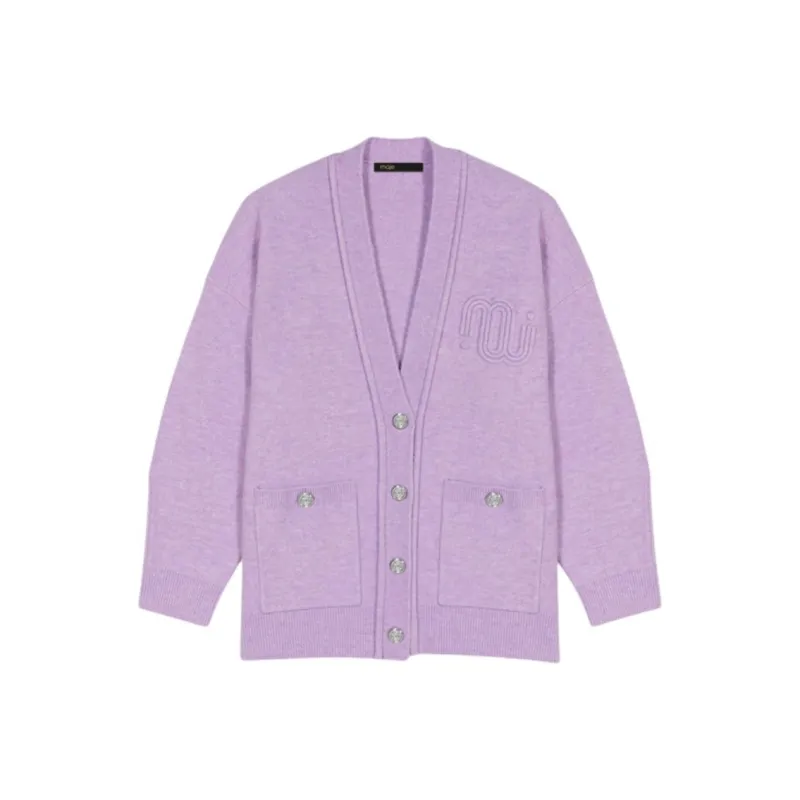 Maje Longline Cardigan-0