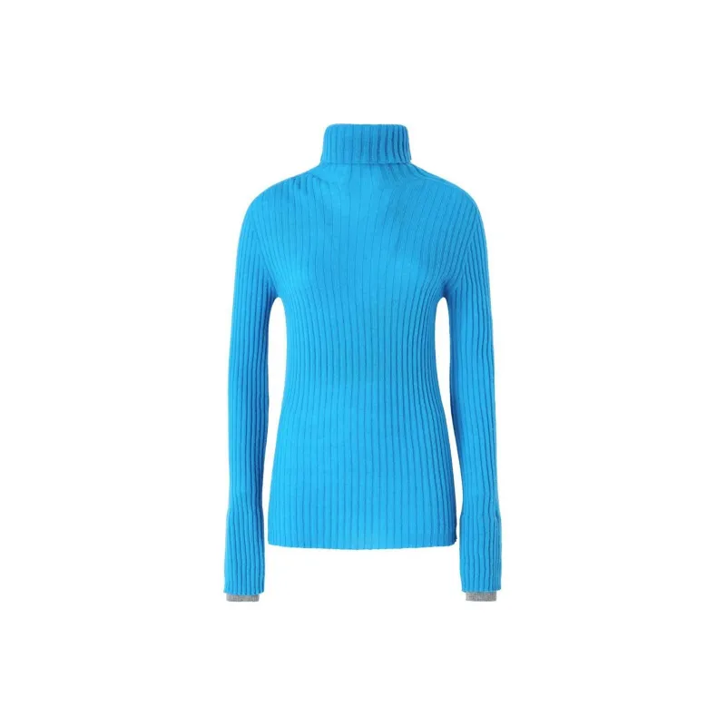 PINKO Kanaani Roll Neck Ribbed Jumper-0