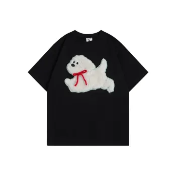 YUZHAOLIN Loose Fit Half Sleeve Top Unisex