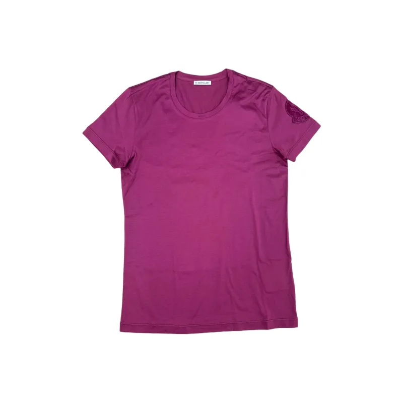 Moncler T Shirt Women's Burgundy-0
