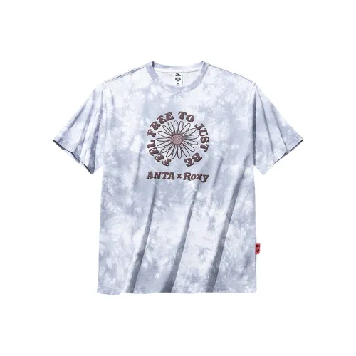 Anta Life Collection T Shirt Women's Snowflake White/All Over Print