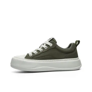 JEEP SPIRIT Low Top Casual Shoes Men's Dark Forest Green