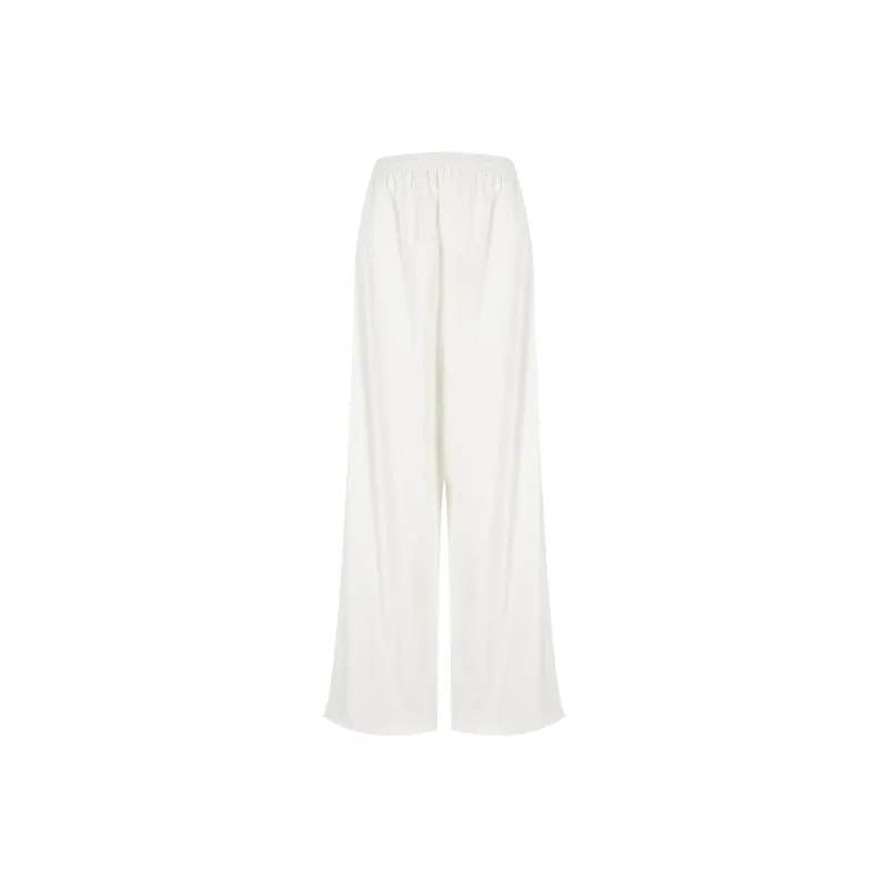 Balenciaga Drawstring Straight Leg Trousers-0