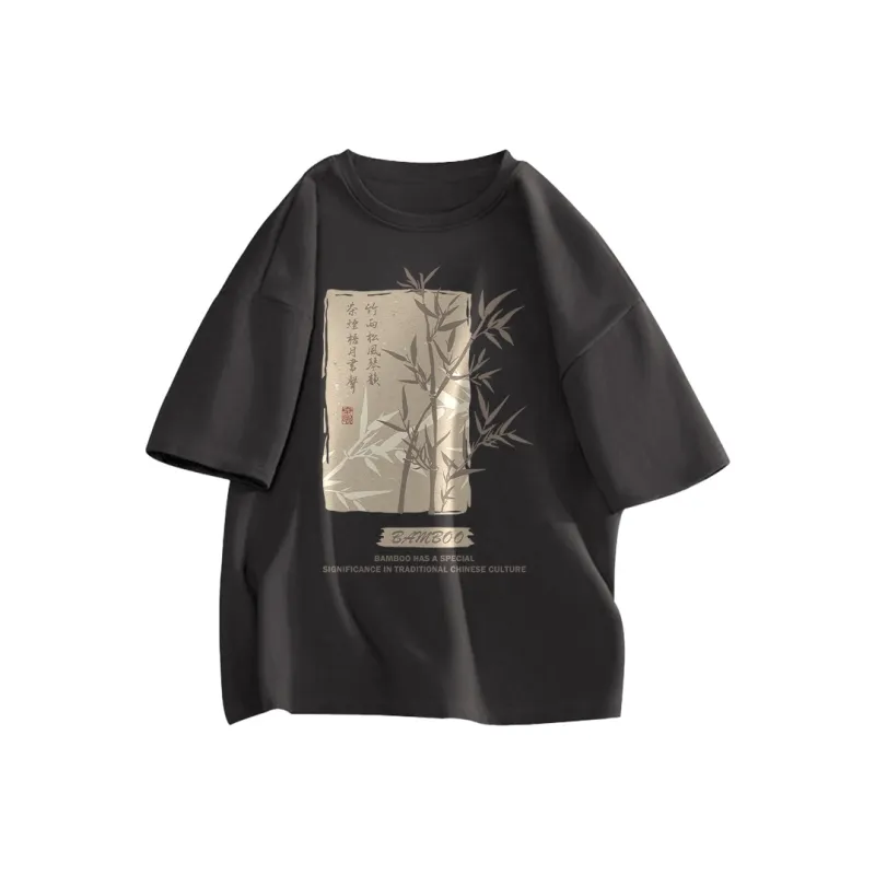 GOSO Drop Shoulder Sleeve T-Shirt Unisex-11