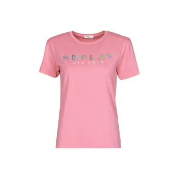REPLAY T-Shirts Women's Pink