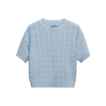 PRADA Short Sleeved Crewneck Jumper