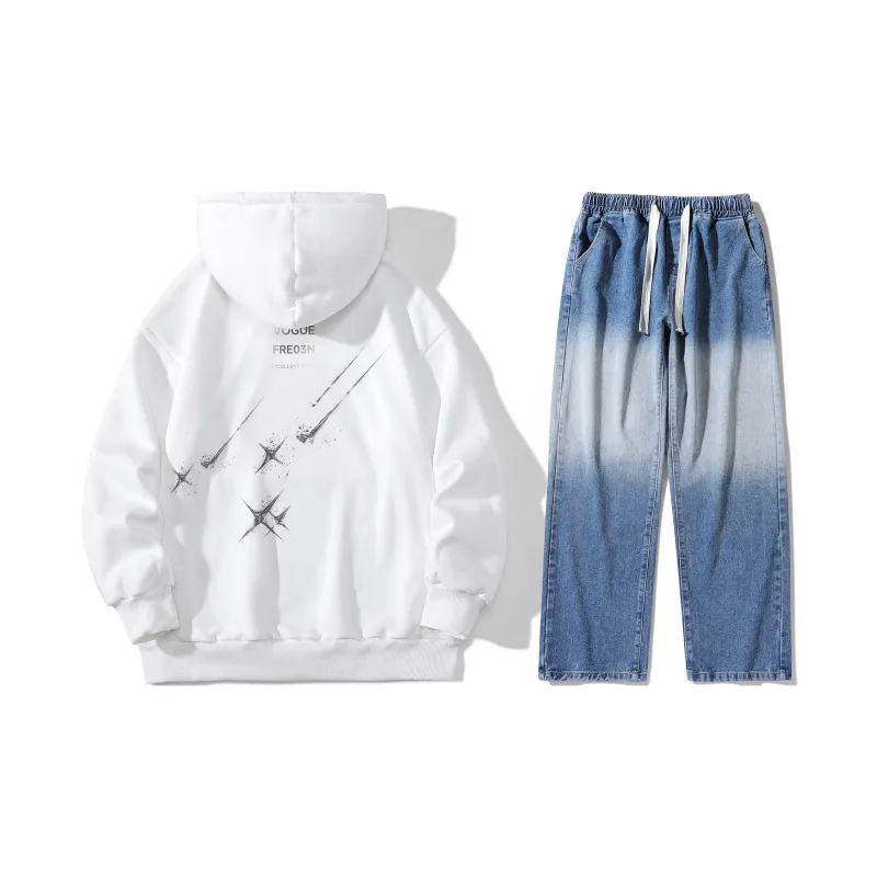 FREO3N Sweatshirt Sets Unisex-61